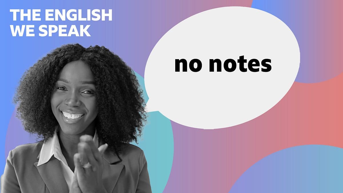 The English We Speak / No notes